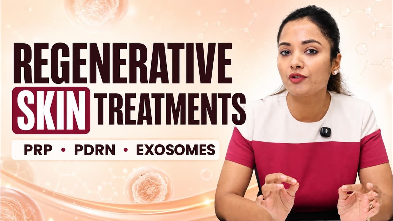 Regenerative Skin Treatments Explained | PRP, PDRN & Exosomes for Skin